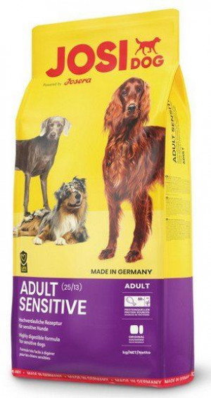 Josera JosiDog Adult Sensitive 15kg Cena norādīta par 1 gb. un ir spēkā pasūtot 2 gb.